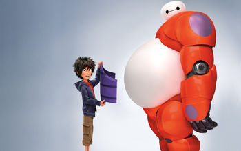 Hiro Baymax in Big Hero 6 screenshot