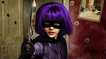 Hit Girl in Kick Ass screenshot