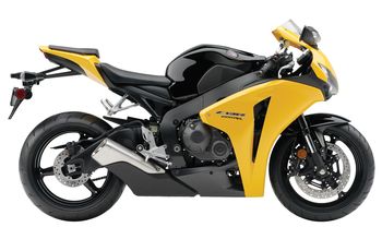 Honda CBR 1000RR 2009 Yellow screenshot