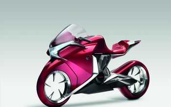 Honda V4 Concept Widescreen Bike screenshot