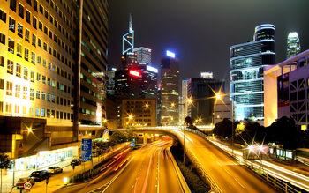 Hong Kong City Nights HD screenshot