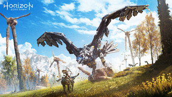 Horizon Zero Dawn Thunderhawk screenshot