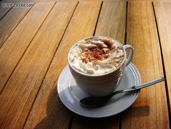 Hot Chocolate With Whipped Cream And Cinnamin screenshot