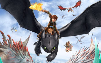 How to Train Your Dragon 2 Poster screenshot