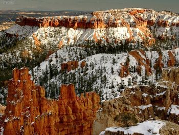 Ice Cold Hoodoos Bryce Canyon National Park Utah screenshot