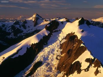 Icy Peak North Cascades Washington screenshot