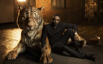 Idris Elba Shere Khan The Jungle Book screenshot