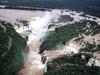 Iguassu Falls Brazil And Argentina screenshot