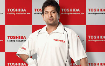 Indian Cricketer Sachin Tendulkar screenshot