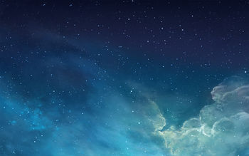 iOS 7 Galaxy screenshot