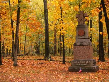 Iron Brigade Mc Phersons Woods Gettysburg National Military Park Pennsylvania screenshot