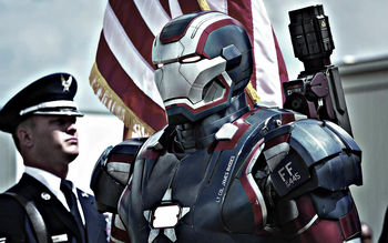 Iron Patriot in Iron Man 3 screenshot