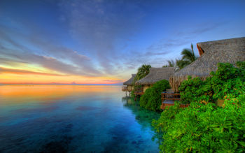 Island Sunset screenshot