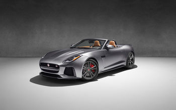 Jaguar F Type SVR Convertible 2017 screenshot