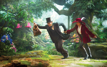 James Franco Mila Kunis Oz The Great and Powerful screenshot