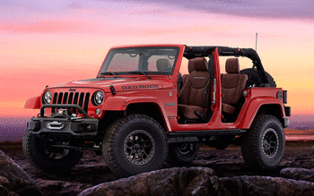 Jeep Wrangler Red Rock Concept screenshot