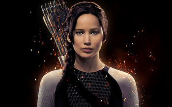 Jennifer Lawrence as Katniss screenshot