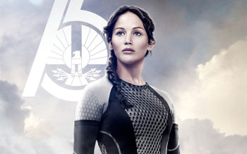 Jennifer Lawrence in The Hunger Games Catching Fire screenshot