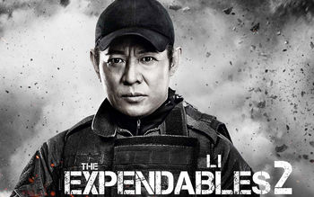 Jet Li in Expendables 2 screenshot