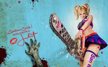 Juliet Cheerleader Zombie Hunter screenshot