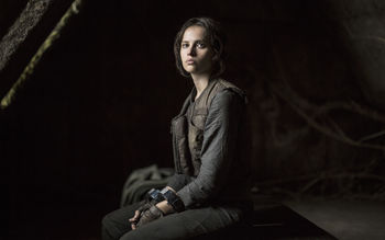 Jyn Erso Felicity Jones 4K screenshot