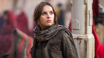 Jyn Erso Felicity Jones screenshot