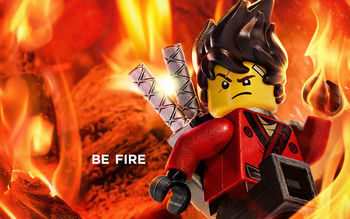 Kai Be Fire The Lego Ninjago Movie 2017 screenshot