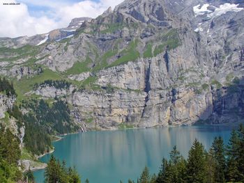 Kandersteg The Cascade At The Oeschinensee screenshot