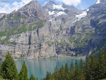 Kandersteg The Oeschinensee Alpine Lake screenshot