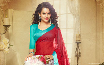 Kangana Ranaut Saree screenshot