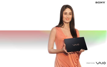 Kareena Kapoor Sony VAIO screenshot