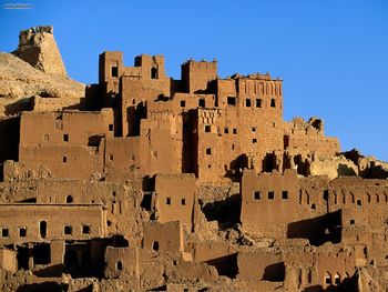 Kasbah Ruins Ait Benhaddou Morocco screenshot