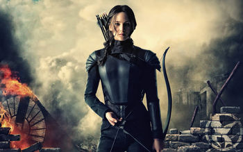 Katniss Hunger Games Mockingjay screenshot