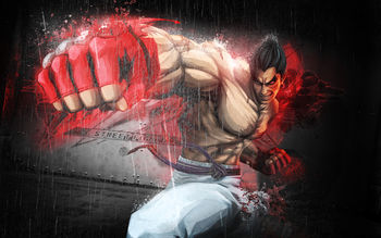Kazuya Mishima in Tekken screenshot