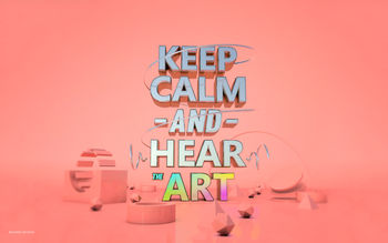 Keep Calm Hear Art screenshot