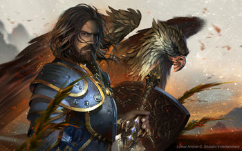 King Llane Wrynn Warcraft screenshot
