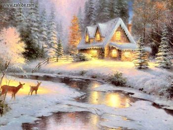 Kinkade Deer Creek Cottage screenshot