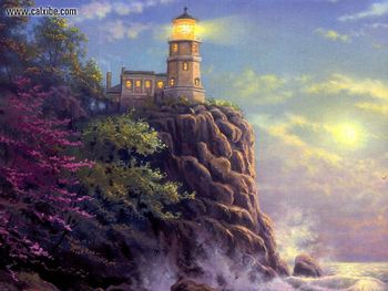 Kinkade Split Rock Light screenshot