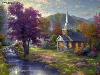 Kinkade Streams Of Living Water screenshot