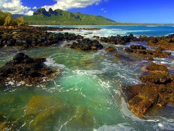 Kong Mountain Seascape, Kauai screenshot