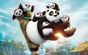 Kung Fu Panda 3 2016 screenshot