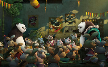 Kung Fu Panda 3 Po Dad screenshot