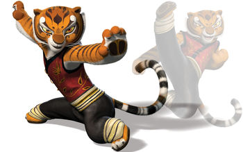 Kung Fu Panda Tigress screenshot