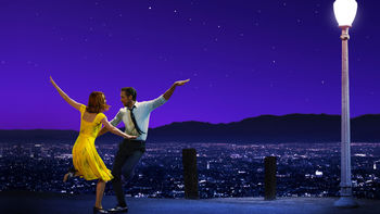 La La Land Ryan Gosling Emma Stone 4K screenshot