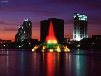 Lake Eola Orlando Florida screenshot