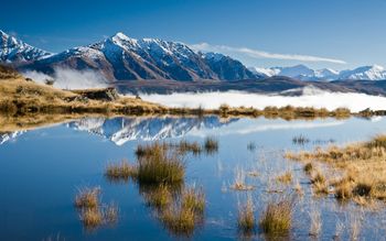 Lake In The Clouds, Queenstown, New Zealand screenshot