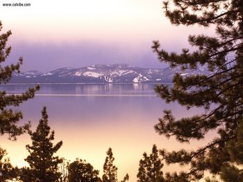 Lake Tahoe At Twilight Nevada screenshot