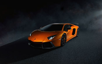 Lamborghini Aventador LP700 4 Orange screenshot