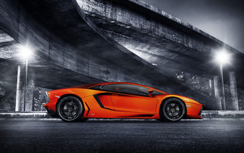 Lamborghini Aventador Sports Car screenshot
