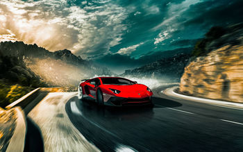 Lamborghini Aventador SV LP750 4 2016 screenshot